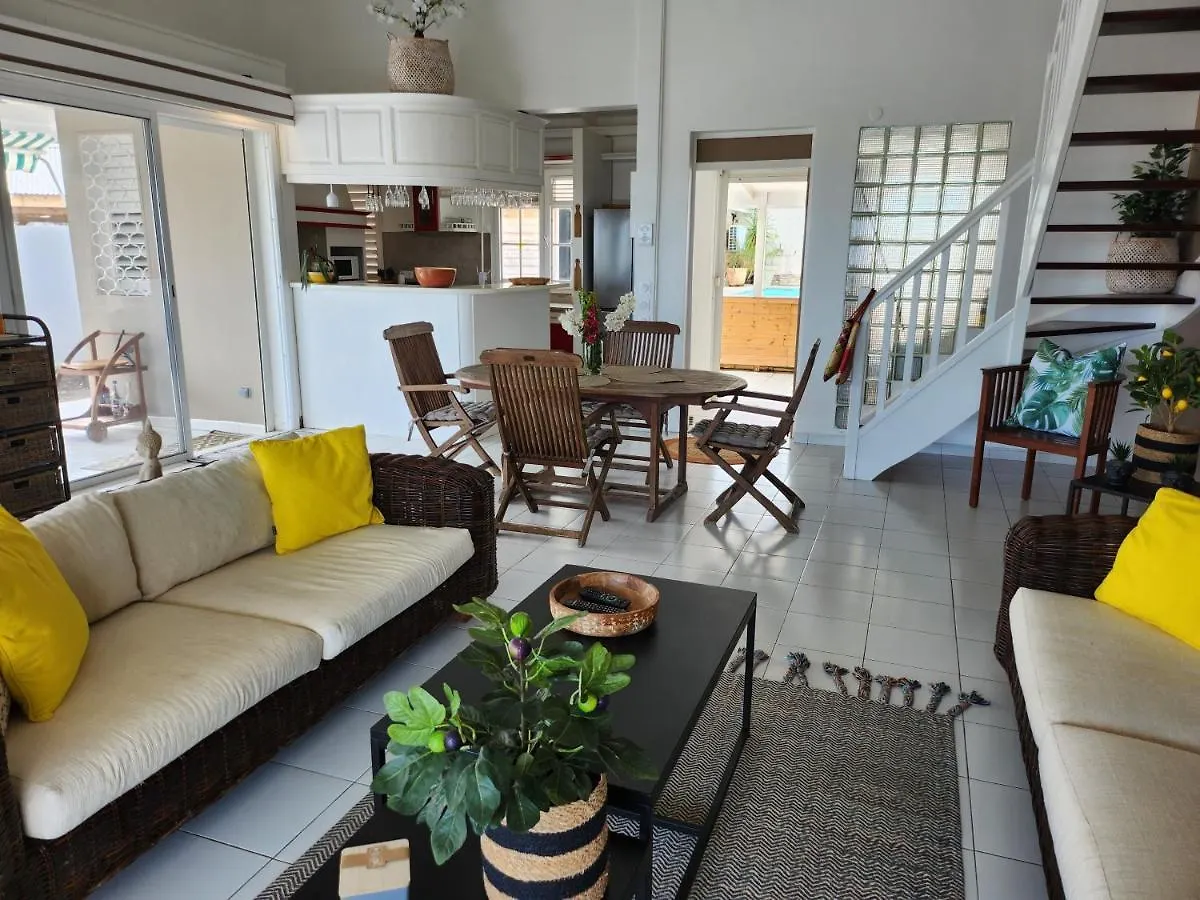 VILLA 6-10 PERS, VUE MER, Piscine Privée, PLAGE A PIEDS Le Gosier  0*, Le Gosier (Grande-Terre) Guadeloupe