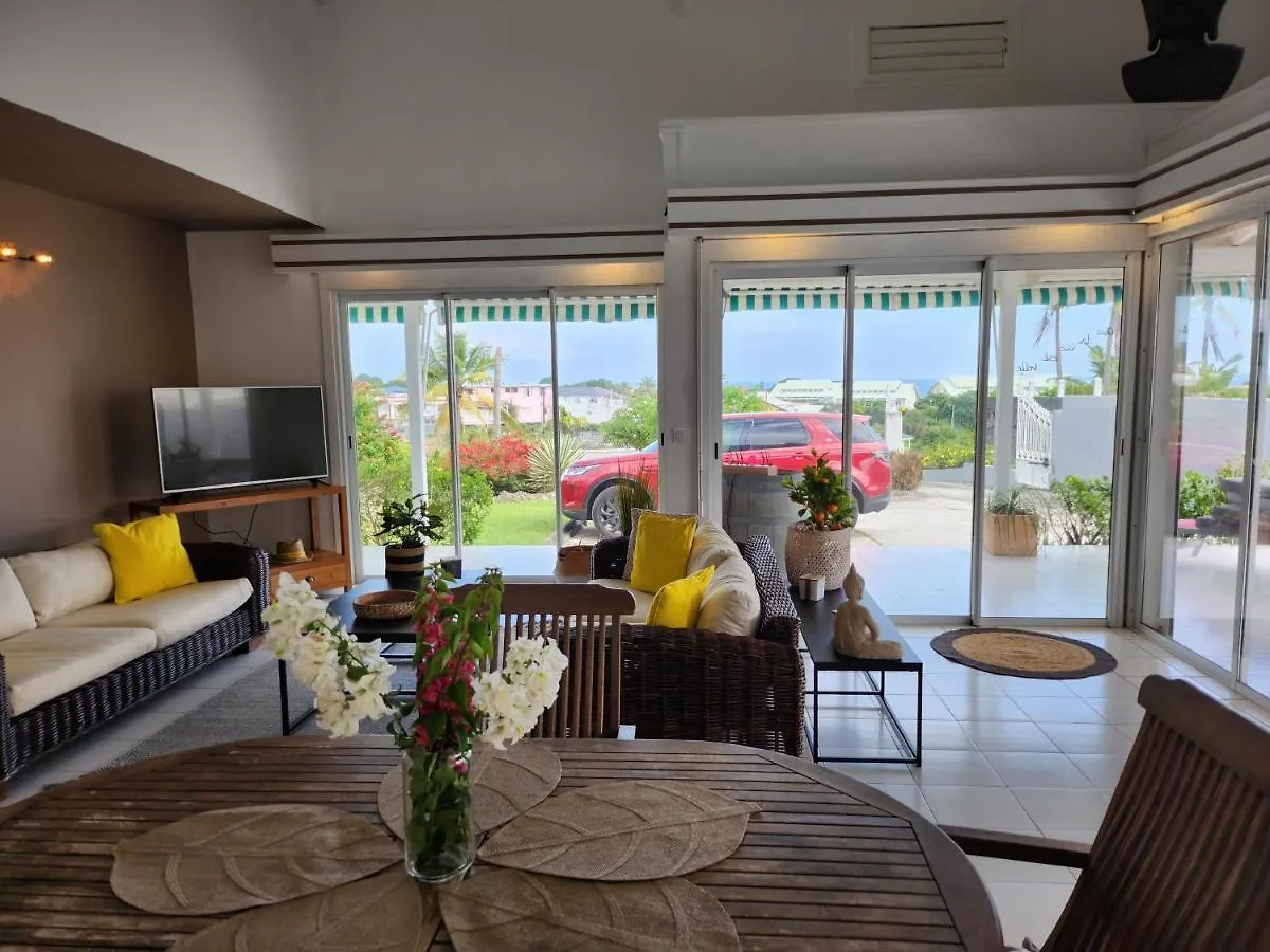 VILLA 6-10 PERS, VUE MER, Piscine Privée, PLAGE A PIEDS Le Gosier  Le Gosier (Grande-Terre)