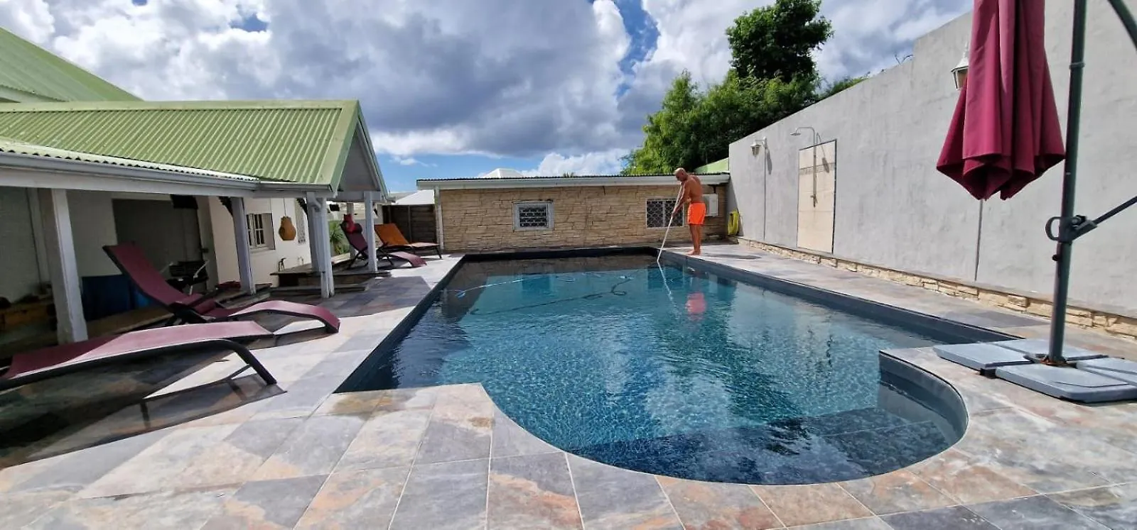 VILLA 6-10 PERS, VUE MER, Piscine Privée, PLAGE A PIEDS Le Gosier  0*, Le Gosier (Grande-Terre) Guadeloupe