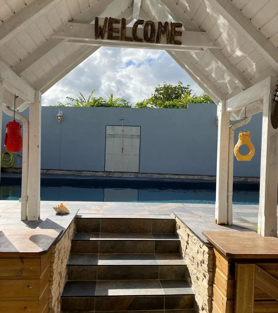 VILLA 6-10 PERS, VUE MER, Piscine Privée, PLAGE A PIEDS Le Gosier  Le Gosier (Grande-Terre)