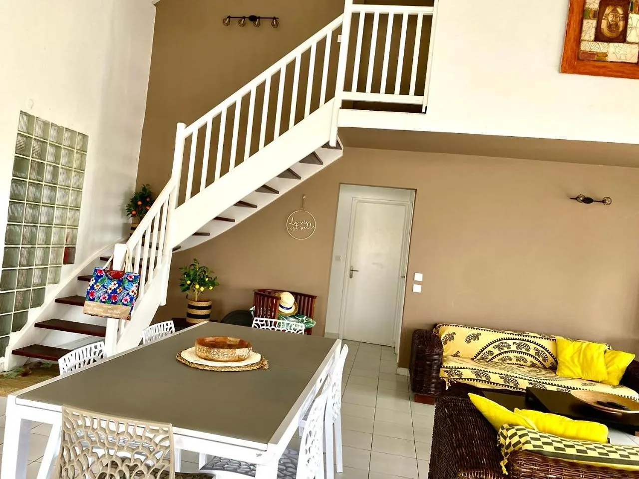VILLA 6-10 PERS, VUE MER, Piscine Privée, PLAGE A PIEDS Le Gosier   Le Gosier (Grande-Terre)