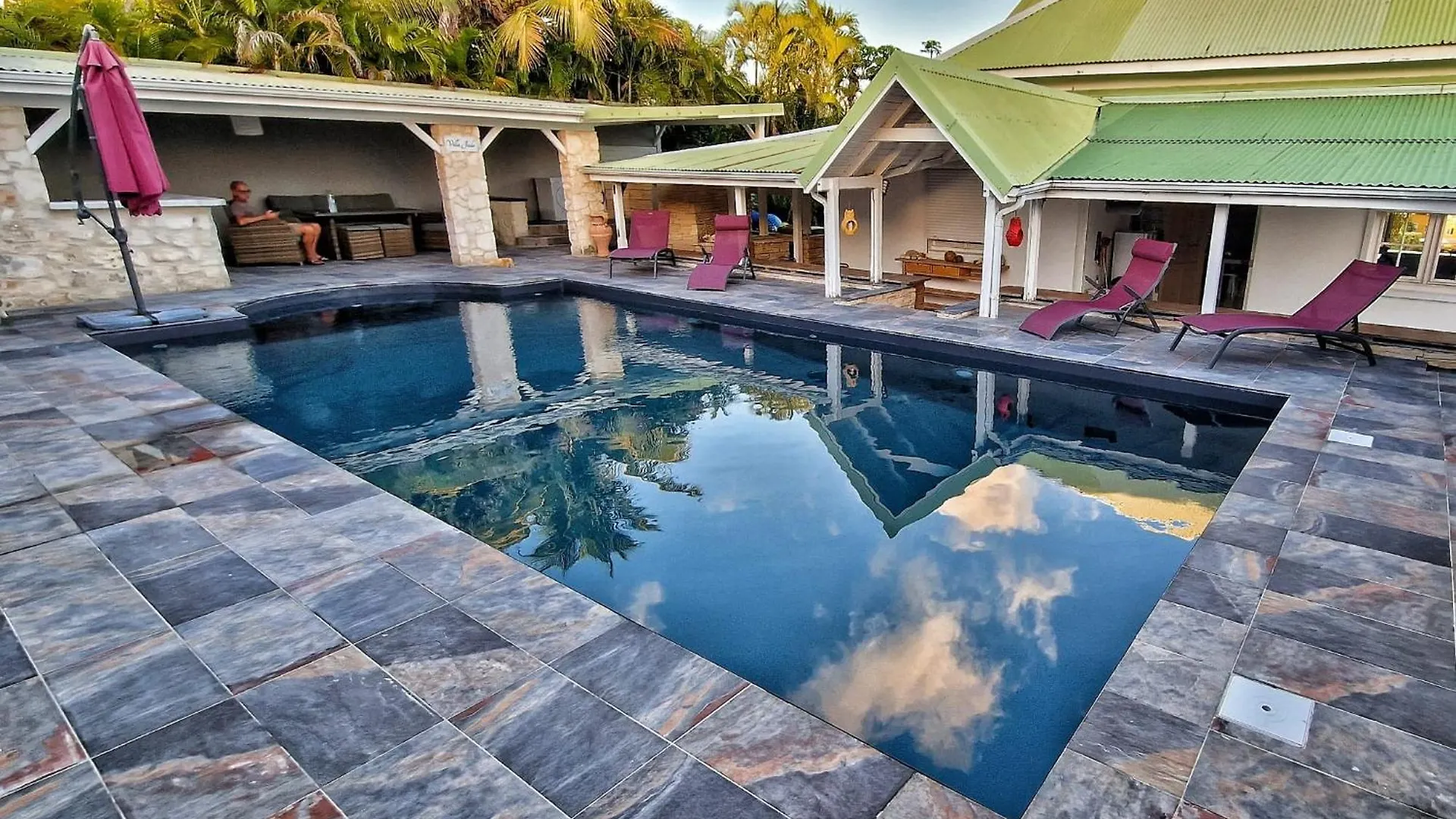 VILLA 6-10 PERS, VUE MER, Piscine Privée, PLAGE A PIEDS Le Gosier  Guadeloupe